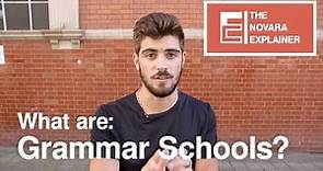 What are: Grammar Schools? The Novara Explainer in four minutes