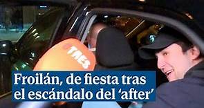 Froilán huye de la prensa tras ser pillado de nuevo de fiesta tras el escándalo del 'after'