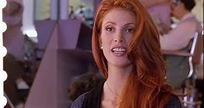 Angie Everhart is chased on foot by David Caruso in Jade 1995