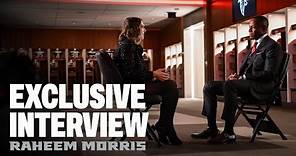 Atlanta Falcons Head Coach Raheem Morris Exclusive Interview | Atlanta Falcons | NFL