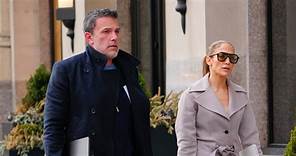 Jennifer Lopez Wears Trench Coat and Heeled Boots on Date With Ben Affleck
