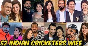 52 Indian Cricketers Wife 2021