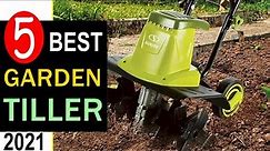 Best Garden Tiller 2021-2022 🏆 Top 5 Best Garden Tillers Review