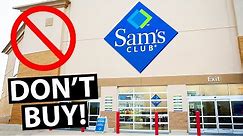 10 Things NOT to Buy at Sams Club
