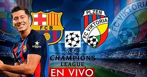 GOLEEO EL BARCELONA 5-1 AL VIKTORIA PLZEN CHAMPIONS LEAGUE 🔴 #barcelonaporasf