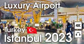 Istanbul 🇹🇷 Airport [ 4K ] Walking Tour