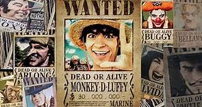 One Piece Netflix Live Action Wanted Posters - Japanese Dub