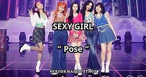 Sexy Girl 레드벨벳 'Pose' Performance Stage @inteRView vol 7