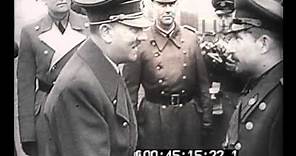 Dalla Germania. L'incontro del Fuehrer con Re Boris di Bulgaria