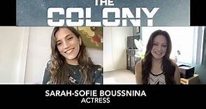 Sarah Sofie Boussnina talks about her participation in The Colony