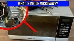 What is inside microwave? 🛠