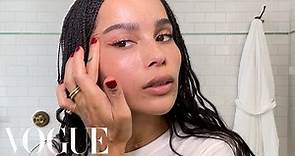 Zoë Kravitz's Guide to Summertime Skin Care and Makeup | Beauty Secrets | Vogue