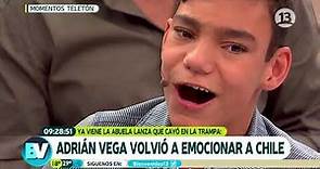 ¡Adrián Vega nos mostró su hermosa voz en vivo! | Bienvenidos