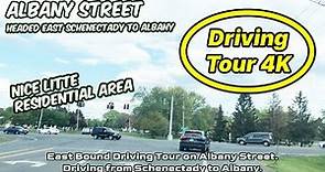 Albany Street | Driving from Schenectady NY to Albany NY | [4k]