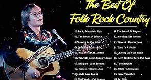 BEST OF 70s FOLK ROCK AND COUNTRY MUSIC Kenny Rogers, Elton John, Bee Gees, John Denver