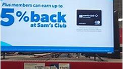 Sam's Club - Plus members get 6% cash back on Tvs $997 and...