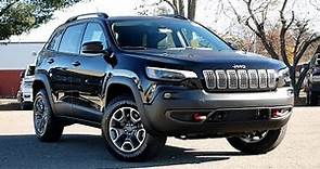 2022 Jeep Cherokee Trailhawk Review - Walk Around and Test Drive