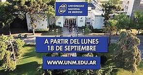 La Universidad Nacional de Moreno abre la INSCRIPCION al CICLO LECTIVO 2024