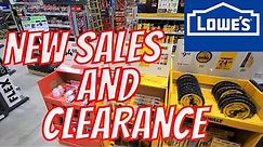 Lowes SALES AND CLEARANCE