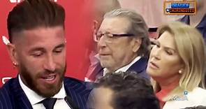Las lágrimas de Sergio Ramos y sus padres