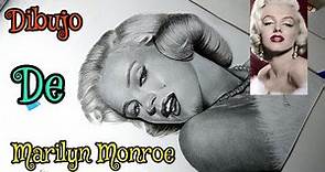 como dibujar a Marilyn Monroe facil para principiantes
