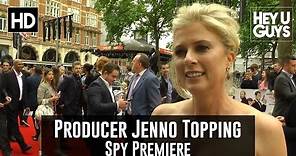 Producer Jenno Topping Interview - Spy Premiere