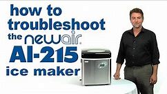 How To Troubleshoot the AI-215 Ice Maker