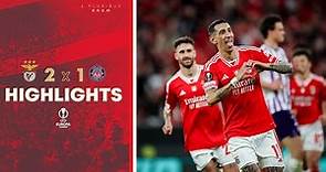 Resumo/Highlights | SL Benfica 2-1 Toulouse FC