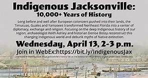 Indigenous Jacksonville: 10,000+ Years of History