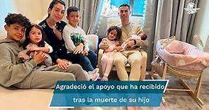 Cristiano Ronaldo presenta a su hija: "Gio y nuestra niña finalmente están con nosotros"