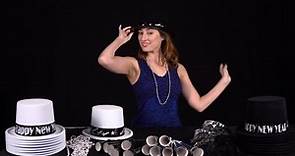 All that Jazz NYE party Kit - silver and black