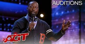 Mike Goodwin Tells Funny Stories About Teaching His Kids - America's Got Talent 2021