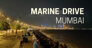 Marine Drive Mumbai (Bombay) - Night View