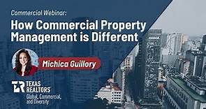 Webinar: How Commercial Property Management is Different