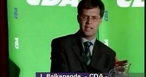 Jan Peter Balkenende (CDA) over Pim Fortuyn