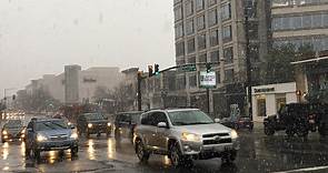 Rain turns to snow across DC area, making ‘a difficult commute’ - WTOP News