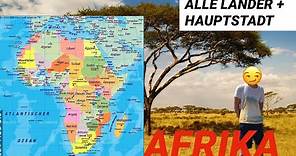 Alle Länder von Afrika mit Hauptstadt Kompakt!!