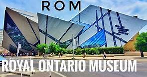 Royal Ontario Museum (ROM) Full Tour in 4K - Toronto, Ontario CANADA