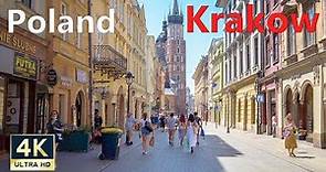 Krakow Poland 🇵🇱 4K Old Town Walking Tour