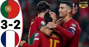 Portugal vs France 3-2 | Ronaldo Brace EURO Qualifiers Highlights & All Goals | Portugal Tadi Malam