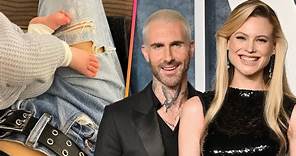 Behati Prinsloo Gives Glimpse of Third Child With Adam Levine