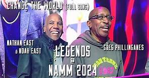 NAMM 2024 | Nathan East & Noah East with Greg Phillinganes | 'Change the World' (full song)