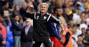 Alan Irvine reacts to 'fantastic' performance after Albion's 1-0 win at Tottenham Hotspur