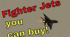 10 Private Fighter Jets For Sale Today! As Low As $35,000!
