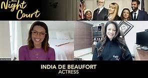 India de Beaufort Talks About Getting The Live Experience In Night Court