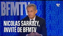 L'intégralité de l'interview de Nicolas Sarkozy sur BFMTV