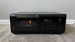 Sony CDP-CX571 Mega Storage 50 + 1 Compact Disc CD Player Changer