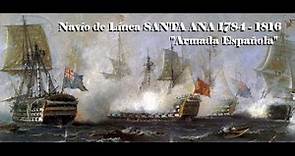 Navío de Línea SANTA ANA 1784 - 1816 "Armada Española" | MOZART