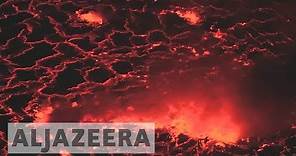 'See the spectacle': Tourism atop the world's biggest lava lake