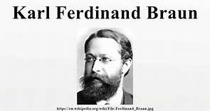 Karl Ferdinand Braun
